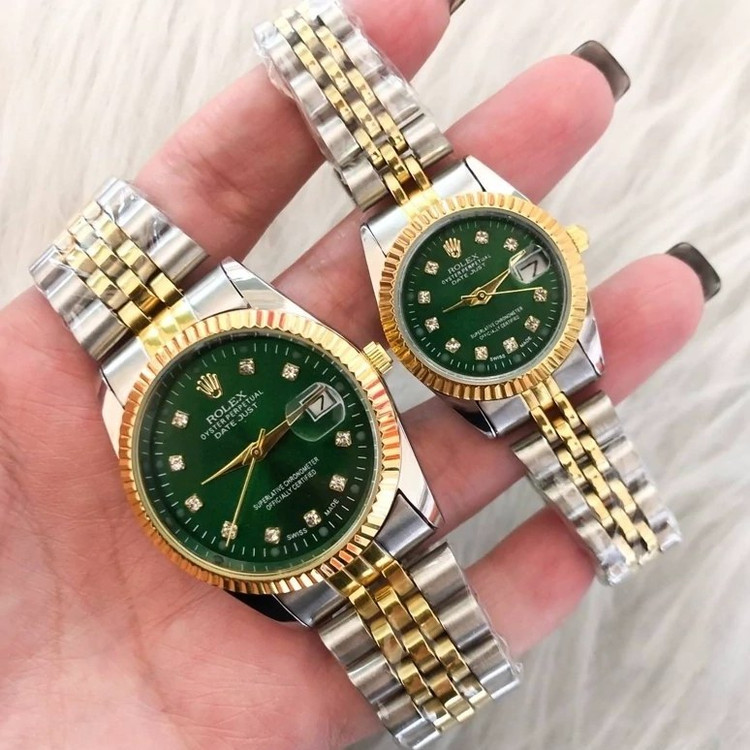 ساعت مچی مردانه رولکس صفحه سبز
