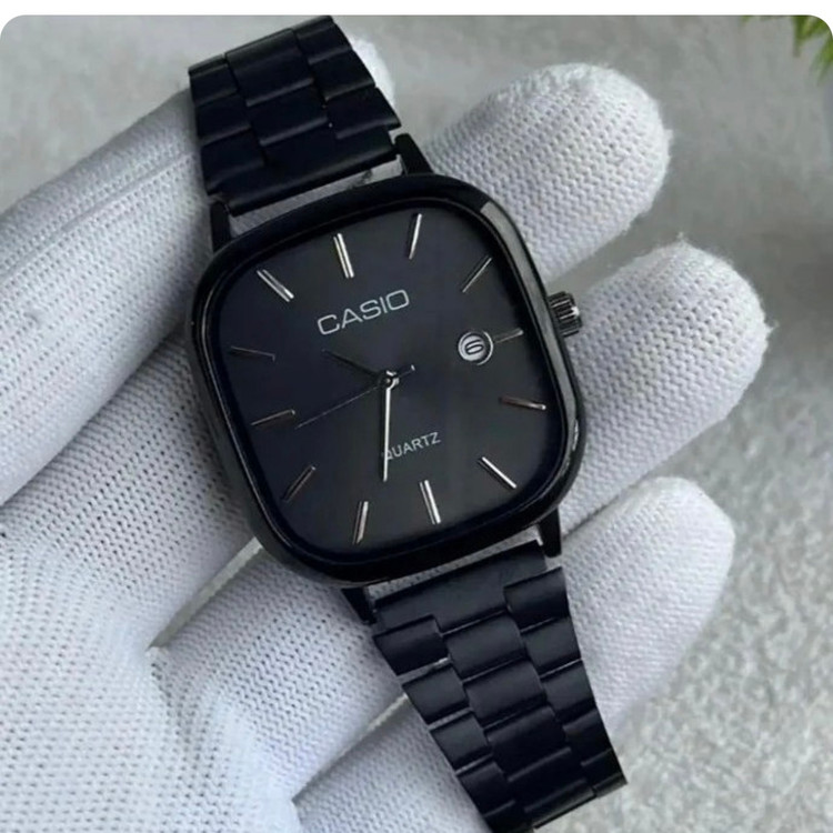 ساعت مچی مردانه کوارتز کاسیو CASIO اولد مانی فول بلک-کیفیت بالا