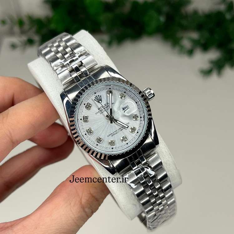 ساعت رولکس زنانه مدل datejust-rlx2 |سایز متوسط