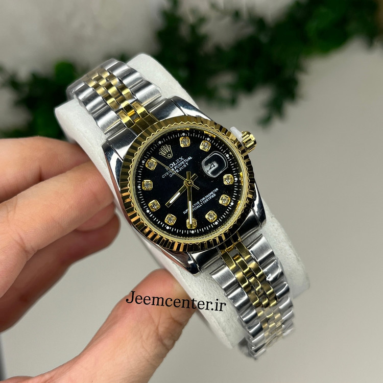 ساعت رولکس زنانه مدل datejust-rlx3 | سایز متوسط