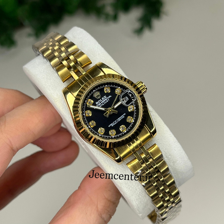 ساعت رولکس زنانه مدل datejust-rlx۵ | سایز ریز