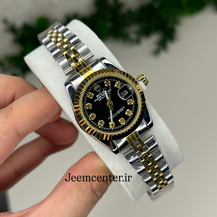 ساعت رولکس زنانه مدل datejust-rlx۶ | سایز ریز