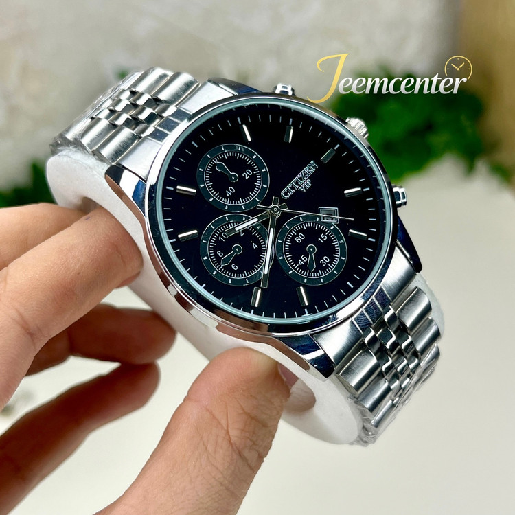 ساعت مچی مردانه سیتیزن طرح کرنوگراف مدل JN-8421 با تاریخشمار فعال