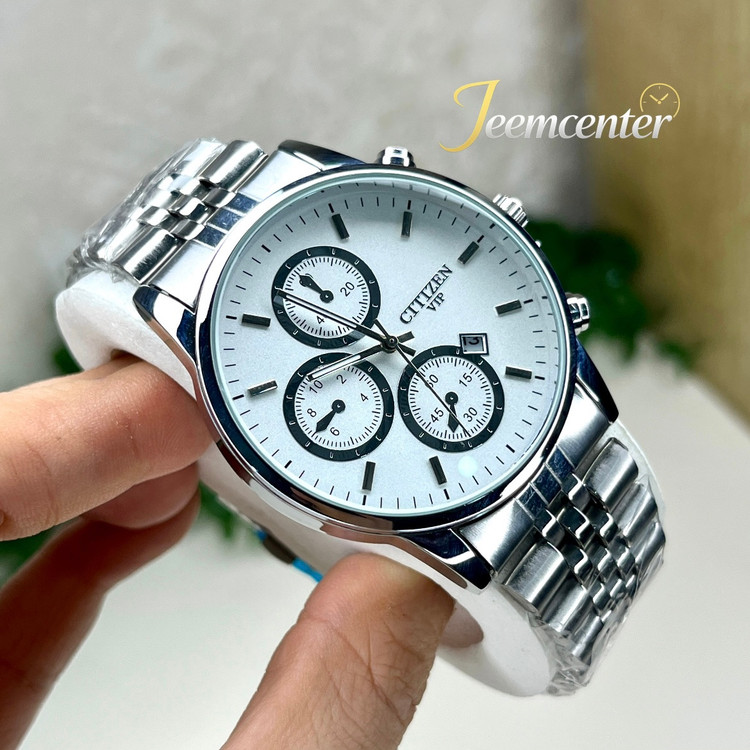 ساعت مردانه سیتیزن طرح کرنو سه صفحه مدل C-917 با نمایش تاریخ