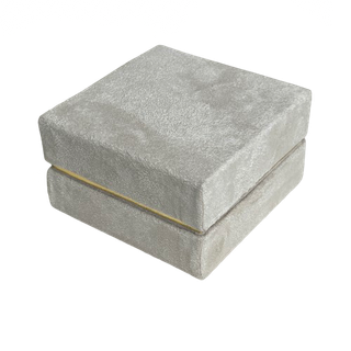 جعبه روکش مخمل رنگ کرم