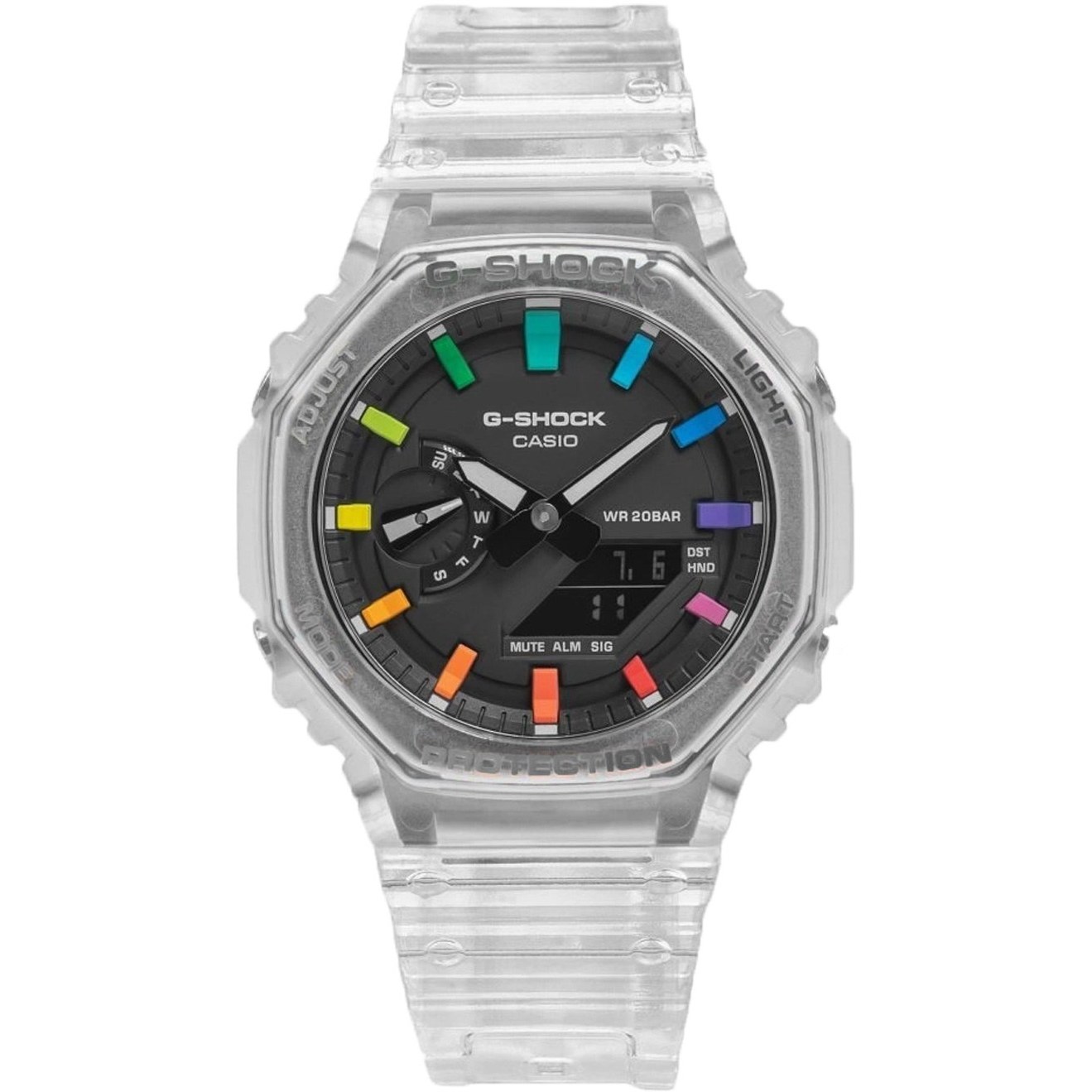 ساعت مچی کاسیو جی شاک مدل GA-2100 بند رزینی