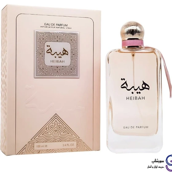 عطر ادوپرفیوم زنانه هیبه ارض الزعفران حجم 50 میلی لیتر خنک ملایم