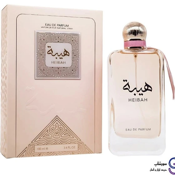 عطر ادوپرفیوم زنانه هیبه ارض الزعفران حجم 50 میلی لیتر خنک ملایم