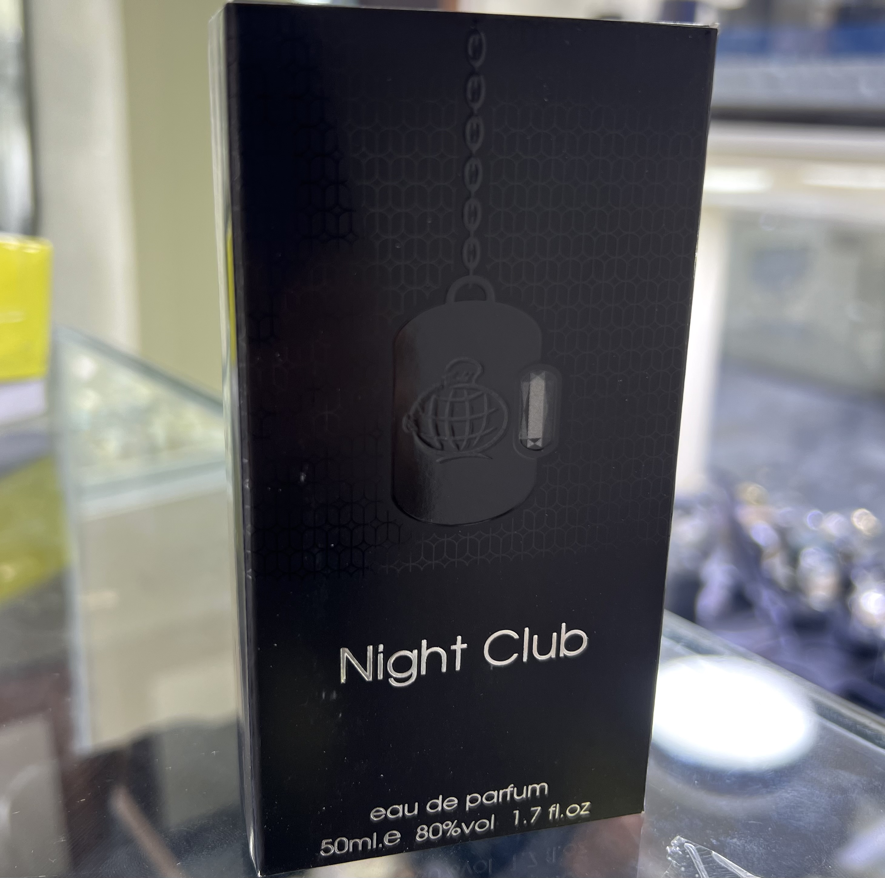 عطر ادوپرفیوم مردانه فراگرنس ورد نایت کلاب رایحه تلخ حجم ۵۰ میل