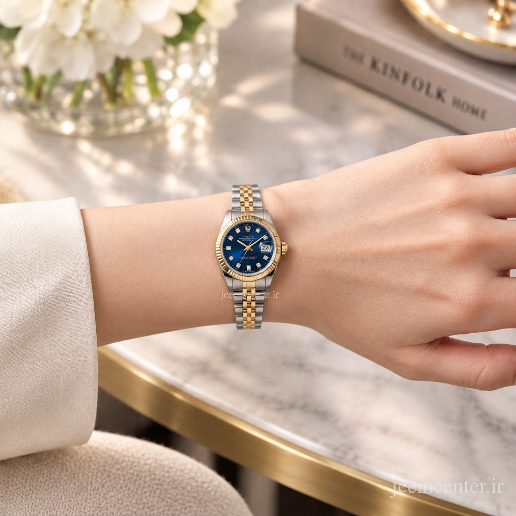خرید ساعت مچی رولکس زنانه جدید rolex rl573